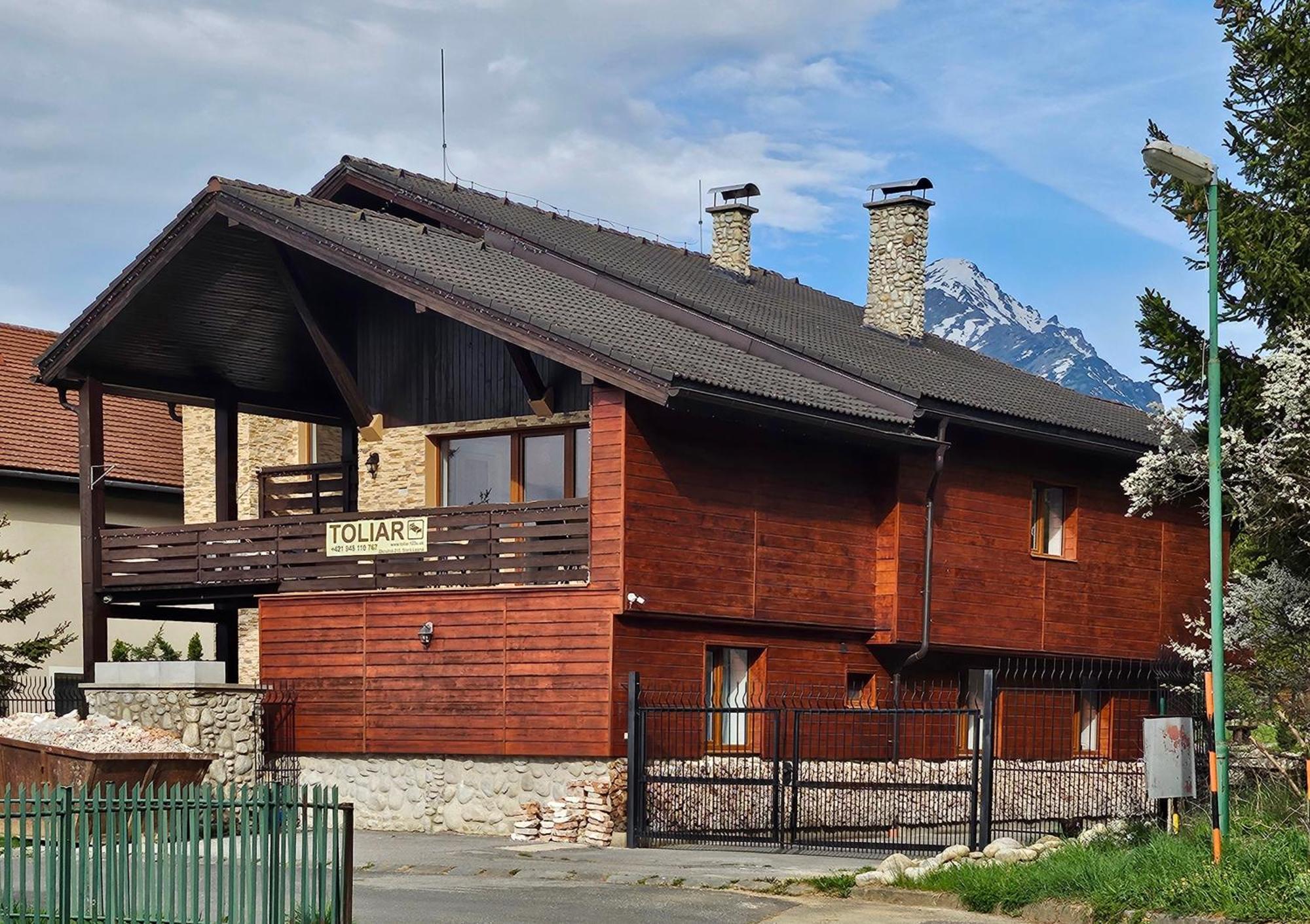 Penzion Toliar Hotel Stara Lesna Exterior photo